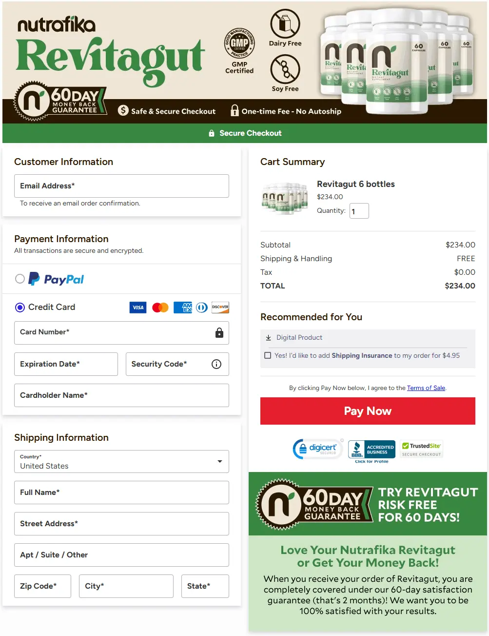 revitagut buy page